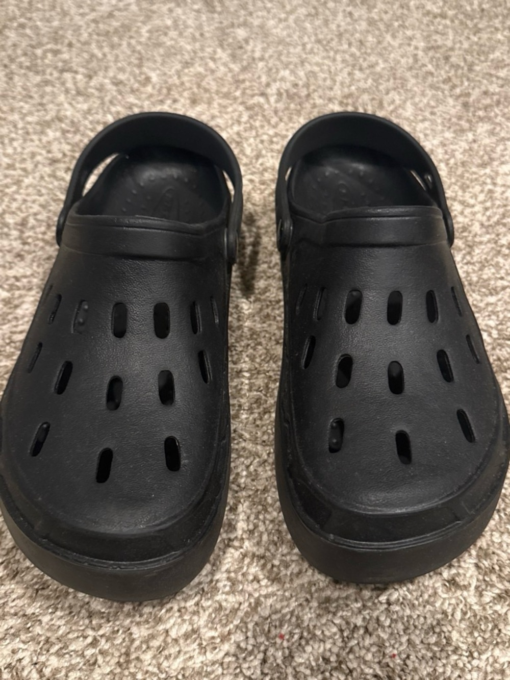 Men’s Black Slip-On Clog Shoes